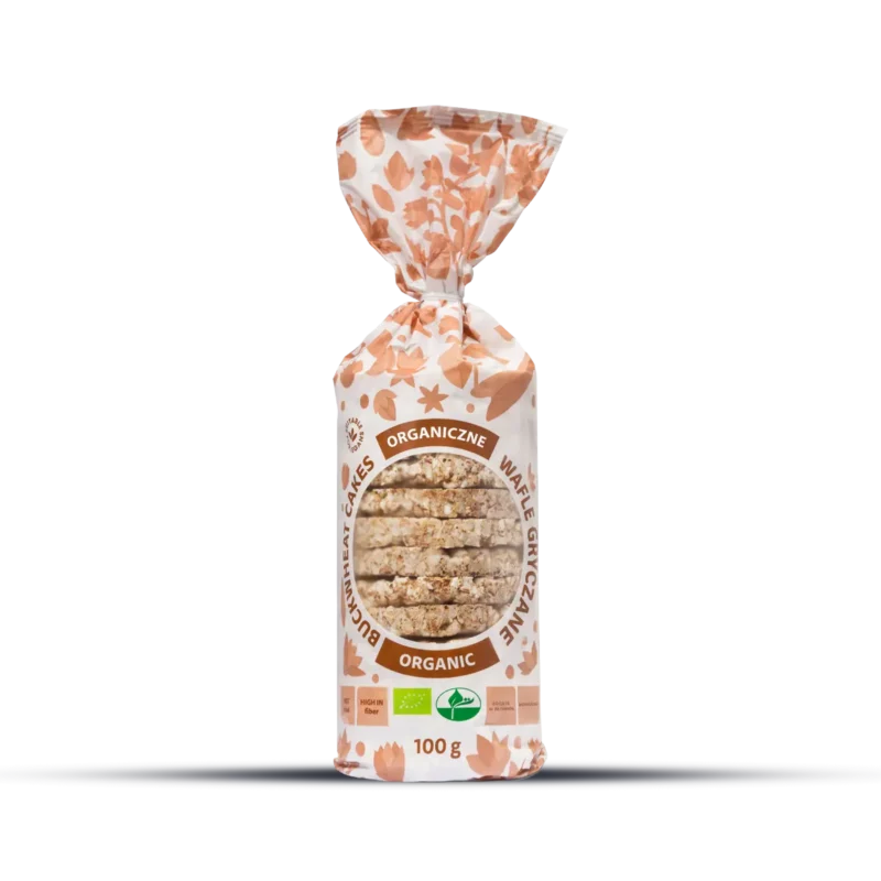Organiczne wafle gryczane
